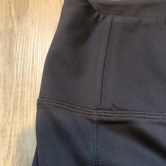 NWT Girlfriend Collective High Rise Bike Shorts - Smoke 8" Inseam, Large - Picture 5 of 11